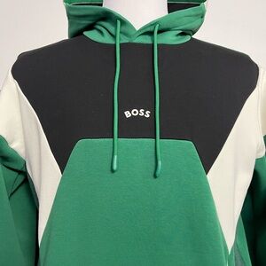 Hugo Boss Mens Pull Over Hoodie